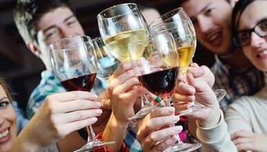 Schädigung des Körpers durch Alkohol